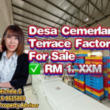 Desa Cemerlang Factory For Sale
