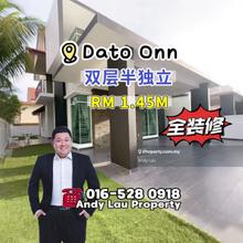 Bandar Dato Onn (Perjiranan 12) Double Storey Semi D Fully Renovated