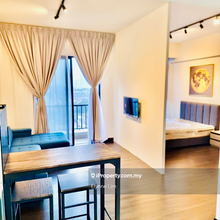 Studio, Fully Furnished, Luxury Condo, Free Shuttle Van to Lrt/MRT