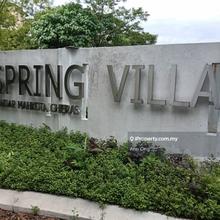 Townhouse at taman spring villa,seksyen 3,cheras