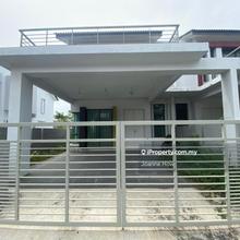 Endlot Doube Storey Terrace Taman One Krubong Sutera Eams For Sale