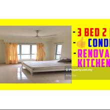 3 bed 2 bath unit , basic unit and very good condition , kitchen reno