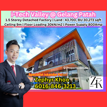 Itech Valley Silc Gelang Patah 1.5 Storey Detached Factory