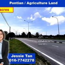 Pontian agriculture land for sale