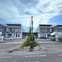 Demak Laut Double Storey Semi D Warehouse for Sale