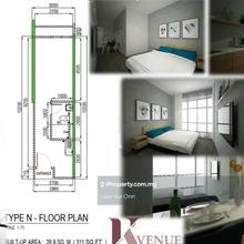 K Avenue Condo Studio Unit I Kepayan I High ROI I Penampang  For Sale