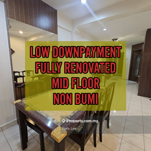 Low Downpayment / Fully Renovated / Mid Floor / Non Bumi