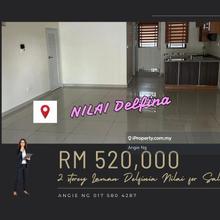 Laman Delfina Nilai 2 storey terrace with Extended kitchen for sale
