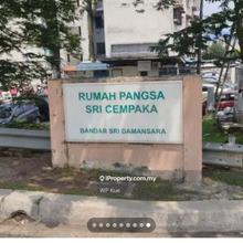 Rumah Pangsa Sri Cempaka Below Market Price 0% Down Payment 100% Loan