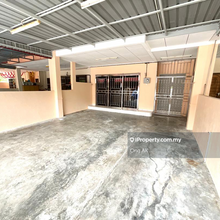 Double storey terrace house in Taiping town. 