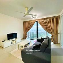 Trefoil Studio Fully Furnished next to Setia City Mall