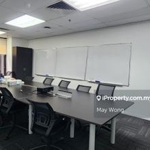 Near LRT Fully furnished office for Rent
