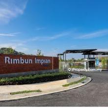 Brand new Rimbun Impian 24 x 75 in Seremban with gated community