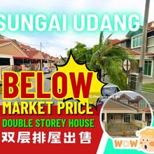 Below Market Price Double Storey House at Sungai Udang Taman Indah