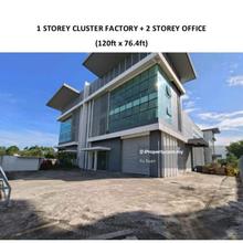 Harvest Green Industrial Park, Pasir Gudang. 3 Storey Cluster Factory