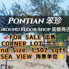 Pontian Tenanted Corner Shop For Sale