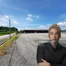 Kulai Saleng Square Flat 3.5 Acres Empty Land For Rent