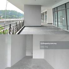 Facing high traffic main road, new condo walking distance to monorial!