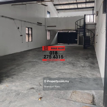 Factory Terrace Shop at Light Industrial for Rent Senawang