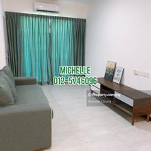 Studio 2 carparks fully furnished, garden unit large balcony