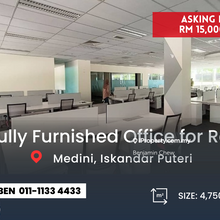 Medini Fully Furnished Office for Rent