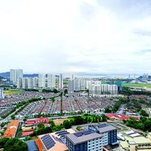 900sf airport view 2 car park kitchen cabinet basic fitting airport