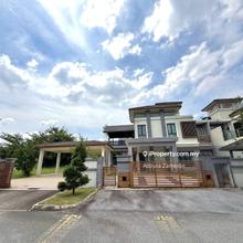 Corner Lot Double Storey Semi D Perdana College Heights, Mantin