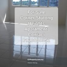 For Sale Corner Stutong Heights Apartment 