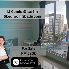 M Condo 6bed 2bath @ Larkin For Sale