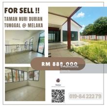 Taman nuri durian tunggal bungalow corner unit for sell 