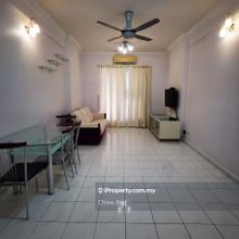 Well-Maintained Partly Furnished 700sf Unit 