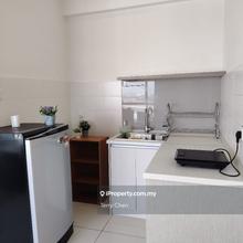 Apartment Zeva Seri Kembangan studio Equine for rent MRT fully furnish