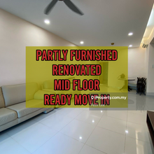 Partly Furnished / Renovated / Mid Floor / Ready Move In