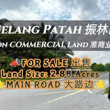 Gelang Patah Main Road Zon Commercial Land For Sale