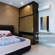 Straits Garden Condo, Fully Furnished, 1345sf, 2 Car Parks