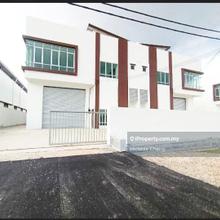 New 1.5 Sty Semi-D Factory,Kwn Perindustrian Pengkalan 3 For Sale 