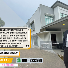 Fenix Villas @ Setia Tropika @ Double Storey Semi D @ End Lot