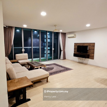 Fully furnished unit with spacious living hall