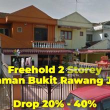 Save 145k Freehold 2 Storey Terrace @ Taman Bukit Rawang Jaya, Rawang