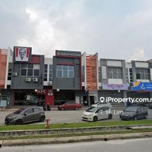 Puncak Alam Jaya corner 2 storey big size good roi fully tenanted