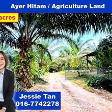 Ayer hitam agriculture land for sale