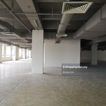 Spacious office floor at Jelutong Glugor area