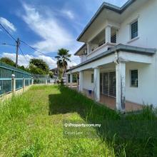 Rare big corner 24 feet extra land garden