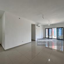 Corner unit. Mid floor. Facing South. 2 carparks.