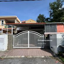 Double storey terrace @ End lot @Freehold @Renovated @Well maintained 