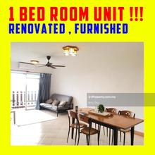 1 bed room unit , not studio , renovated and furnished