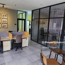 Setia Alam Sunsuria first floor corner office renovation goodcondition