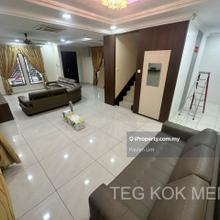 Fully Renovation & Furnished 2 Sty Semi D Aman Perdana Klang For Rent