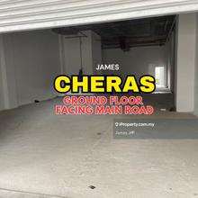 Facing Main Road Ground Floor Shop @ Cheras ! MRT