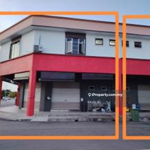 2 Unit Shoplot jalan utama Seberang Balok untuk dijual